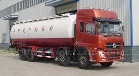 東風(fēng)天龍前四后八散裝水泥運(yùn)輸車(chē)圖片