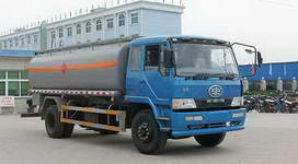 解放單橋化工液體運輸車圖片