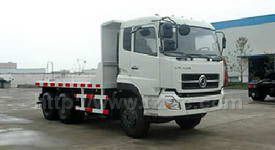 東風天龍后雙橋平板運輸車圖片